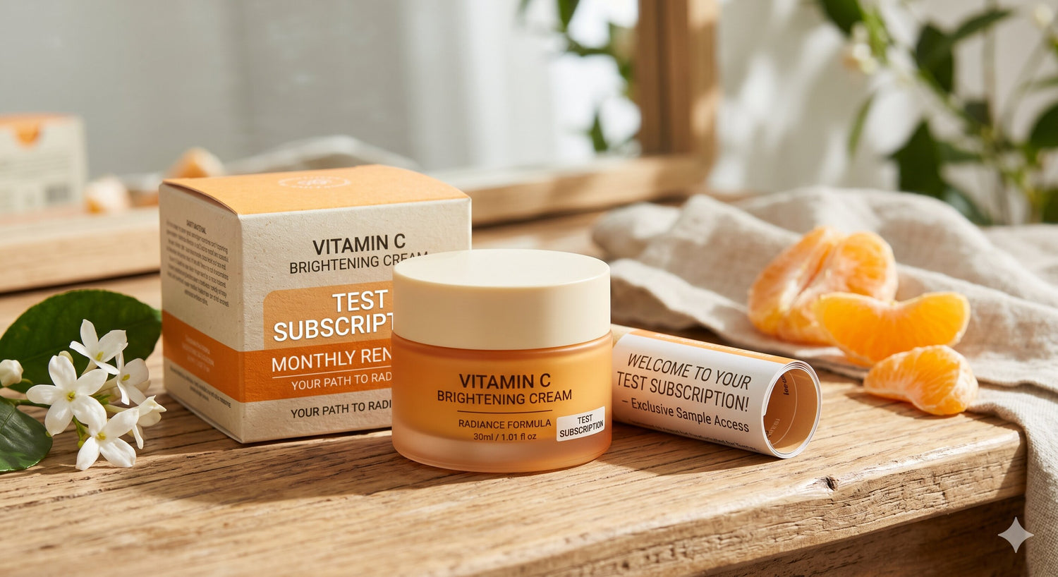Vitamin C Brightening Cream – Test Product